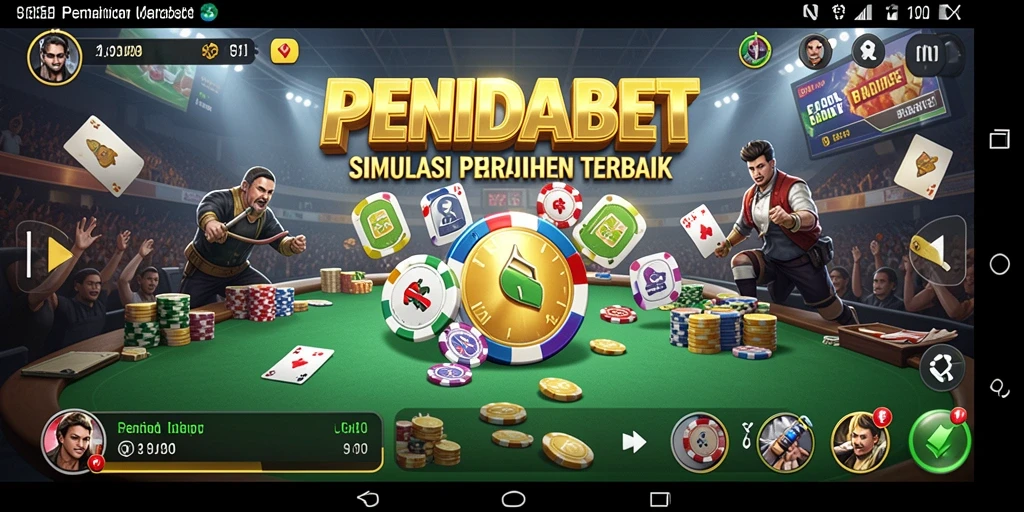 Tampilan utama gameplay PENIDABET yang menarik dan interaktif.