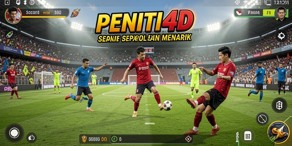 Gameplay seru PENITI4D dengan tindakan di lapangan.